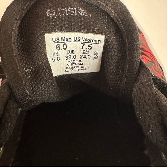 Vans Disney Mickey Mouse Lace Up Sneakers - Women’s 7.5 - Picture 5 of 13